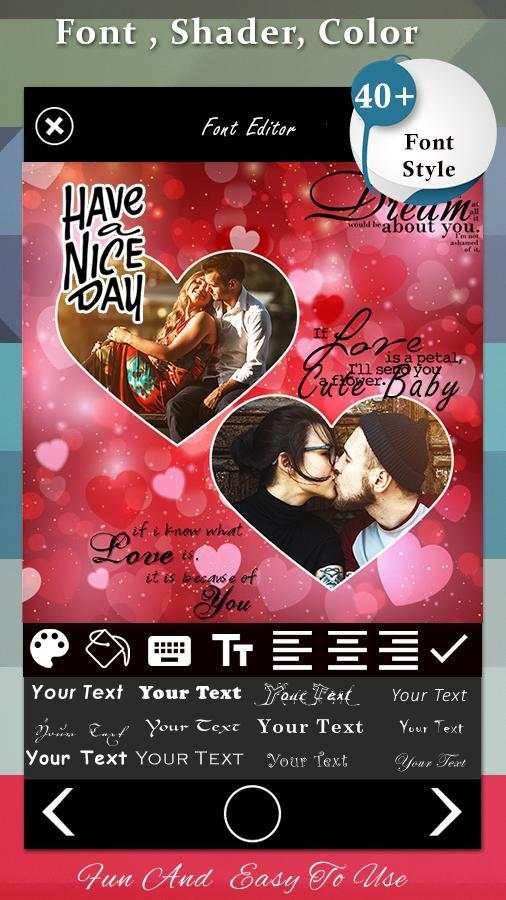 Romantic Love Photo Collage screenshot 12
