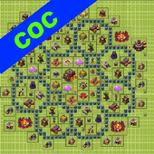 Maps of Clash of Clans आइकन