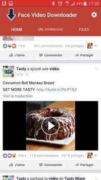 face video downloader screenshot 1