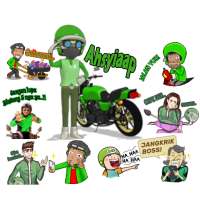 Sticker WA Ojek Online StickerApps WA Ojol Gratis logo