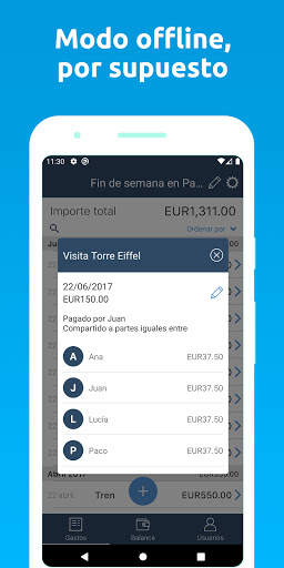 Dividir gastos entre amigos - Compartir costes screenshot 4
