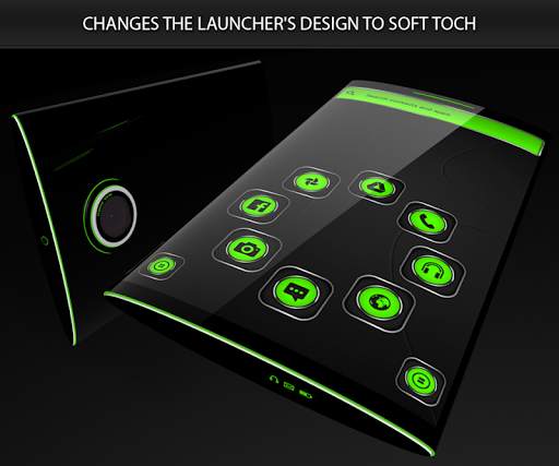 Soft Touch Green Theme screenshot 4