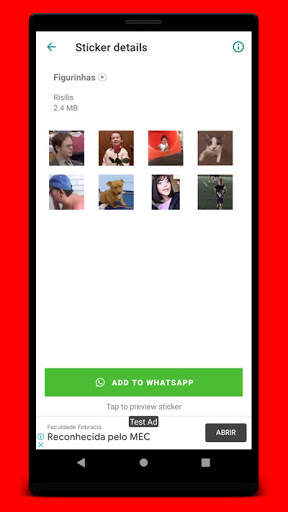 18  Animated Stickers For WhatsApp screenshot 3