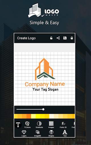 Logo Maker Free - Construction/Architecture Design screenshot 10