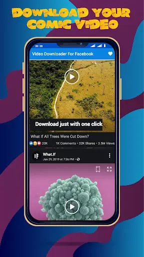 Video Downloader For Facebook screenshot 3