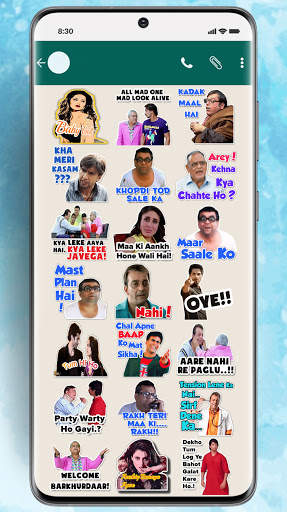 Funny Bollywood Sticker for Whatsaapp screenshot 1