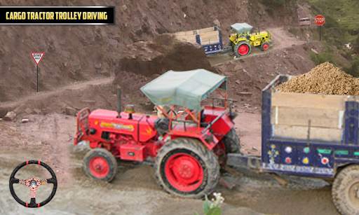 Tractor Trolley Sand Transport screenshot 2