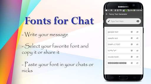 Fonts for whstApp 2020 screenshot 1