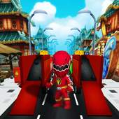 Mini Red Rangers Ultimat Bus Rush 1.0