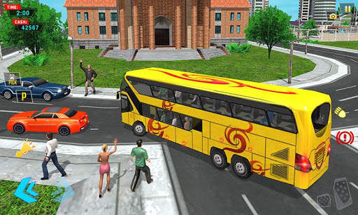 Tourist Bus Driver Game - Game Pelatih Bus screenshot 1