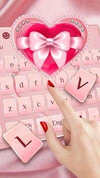 Pink Love keyboard screenshot 2