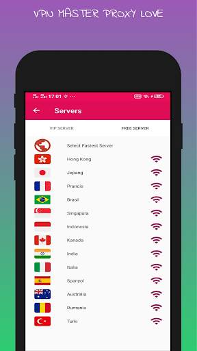 Free Unblock VPN - VPN Proxy Master Love screenshot 5