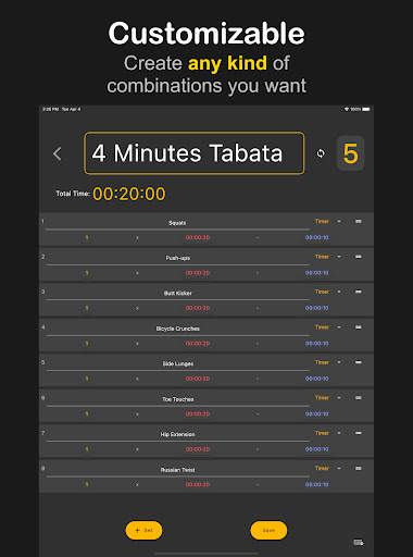 Interval Timer: Custom Workout screenshot 9