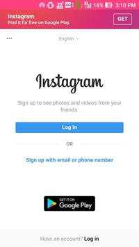 Lite for Instagram 2018 screenshot 1