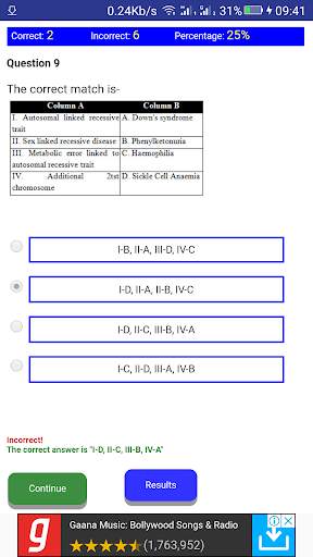 NEET BIOLOGY CH-27 QUIZ screenshot 1