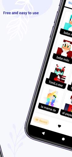 Bebe Milo Skins for Minecraft screenshot 4