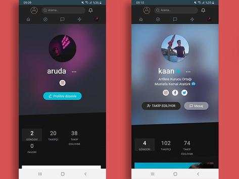 Artlleis - Fotoğraf Paylaşım Uygulaması screenshot 4