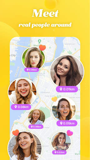 Meete - Make Friends Nearby & Text Now screenshot 1