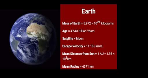 The Solar System App screenshot 3