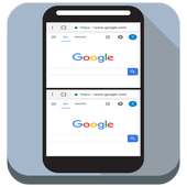 Dual Browser-screen logo