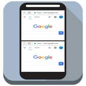 Dual Browser-screen 21.5