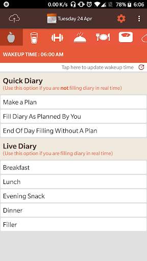 Nourish screenshot 1