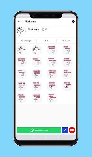 Stickers de Flork for whatsapp screenshot 5
