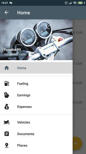 MyMoto - your motorcycle's manager screenshot 2