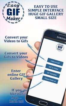Easy GIF Maker + GIF Gallery! screenshot 1