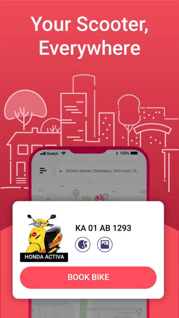 Bounce Electric Scooter Rental screenshot 1