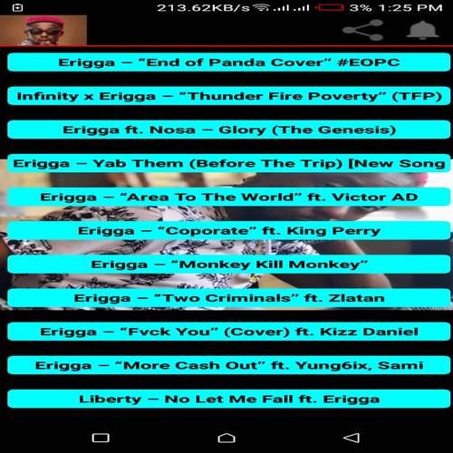 Erigga Music And Top Songs 2019 screenshot 1