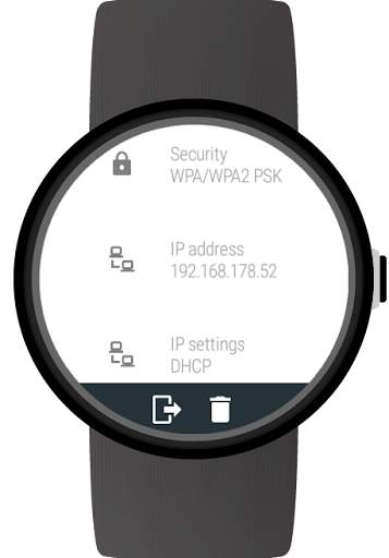 Wi-Fi Manager for Wear OS (Android Wear) screenshot 8
