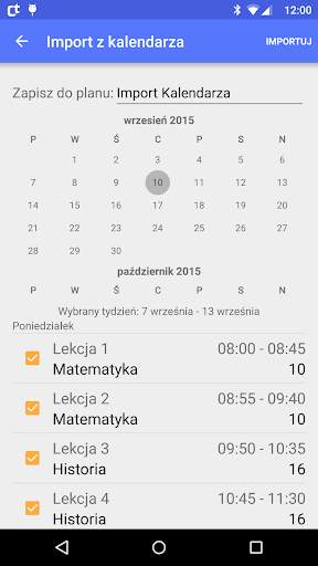 Class Time - Plan lekcji screenshot 6