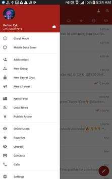 Mobogram Messenger screenshot 1