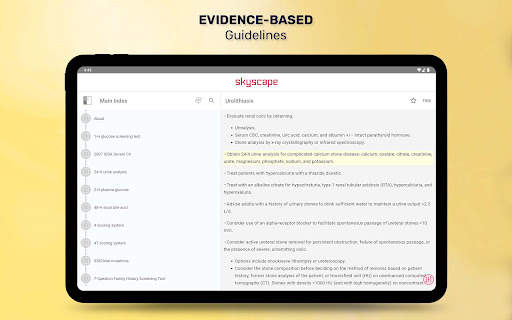CURRENT Practice Guidelines screenshot 21