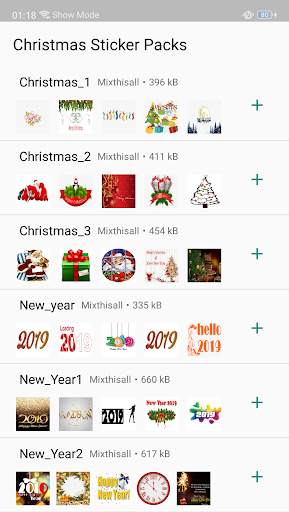 ICONIC Christmas Stickers For Whatsapp screenshot 2
