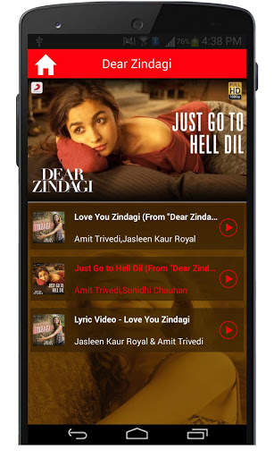 Dear Zindagi Movie Songs screenshot 4
