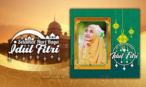 Bingkai Foto Idul Fitri 2021 screenshot 1