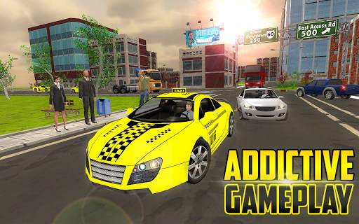 Taxi Driver City Taxi Driving Simulator Game 2018 screenshot 2
