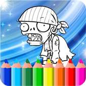 Coloring Book For Plants vs Zombie 1.0
