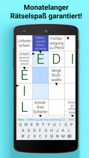 Kreuzworträtsel Pur – kostenlose Kreuzwort Rätsel screenshot 2