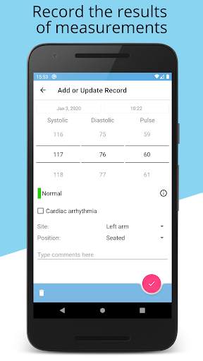 Blood Pressure Tracker screenshot 2
