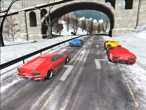 Car Racing Winter screenshot 8