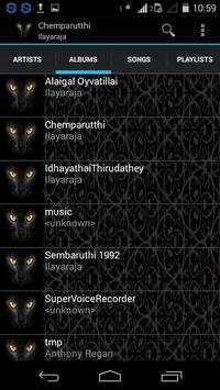 Black Music Player screenshot 1