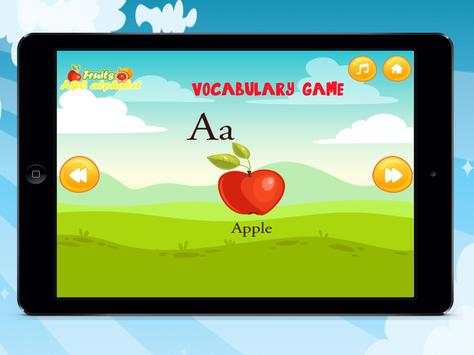 ABC Kids Games - Learn Fruits screenshot 9