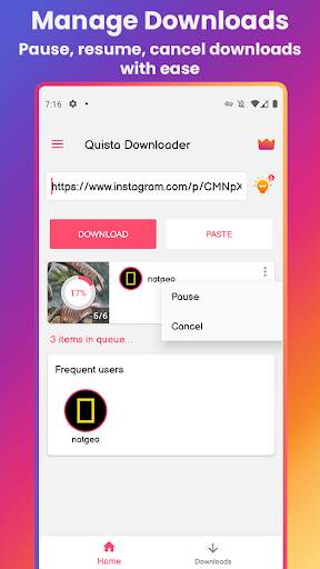 Quista - Posts & Story Downloader for Instagram screenshot 2