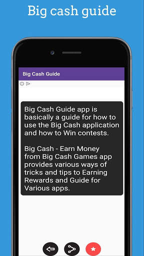 Big Cash Guide - Earn Money Online Big Cash Game screenshot 4