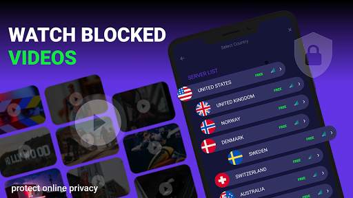 Gold VPN - Free VPN Proxy, Secure VPN, Hotspot screenshot 2