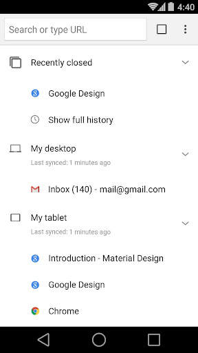 Chrome Dev screenshot 4
