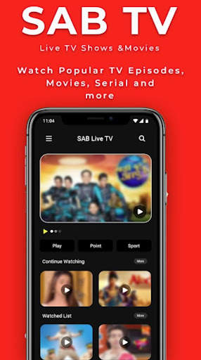 Guide For S-A-B TV :  Sony SAB screenshot 1